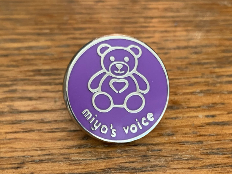 Miya's Voice pin'